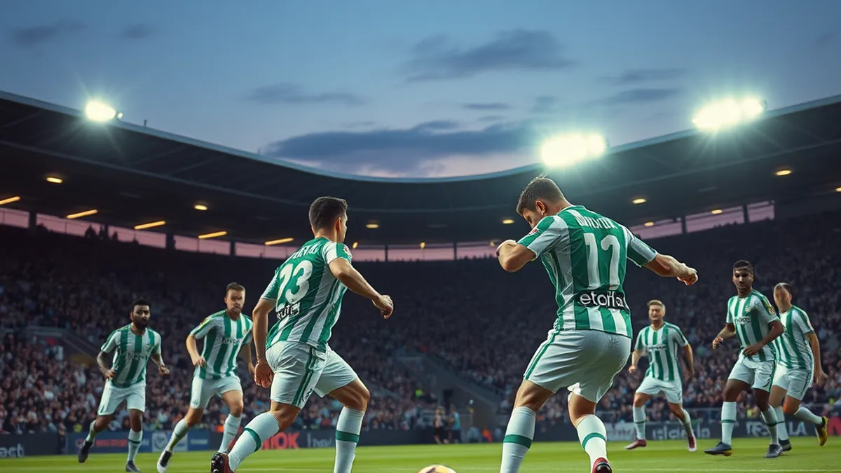 Real Betis Balompié loses to Málaga CF in the Trofeo Costa del Sol