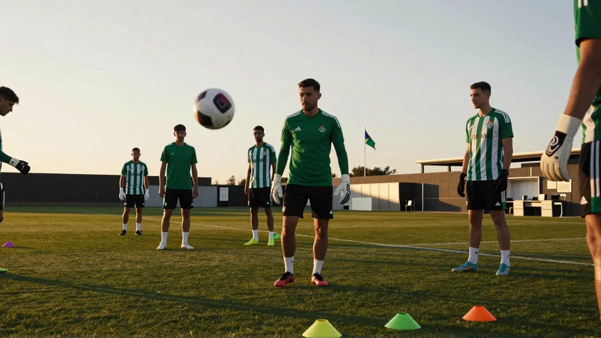 Betis inicia la segunda fase de la pretemporada con novedades en la portería