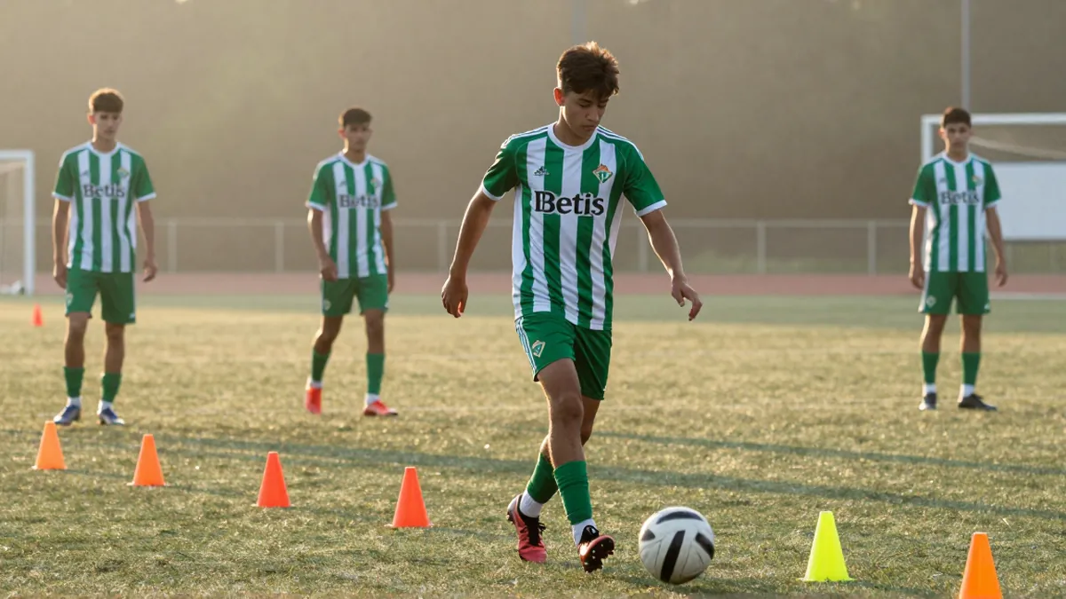 Pablo García brilla en la primera victoria del Betis en la pretemporada