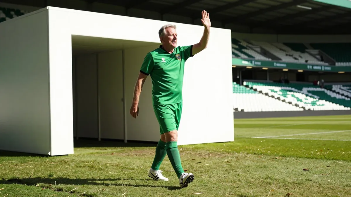 Real Betis Balompié celebró su 'Partido de las Personas Mayores' haciendo salir al campo a sus 11 socios más longevos, un...