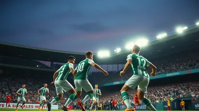 La victoria del Real Betis Balompié desata la locura en la Feria de Sevilla