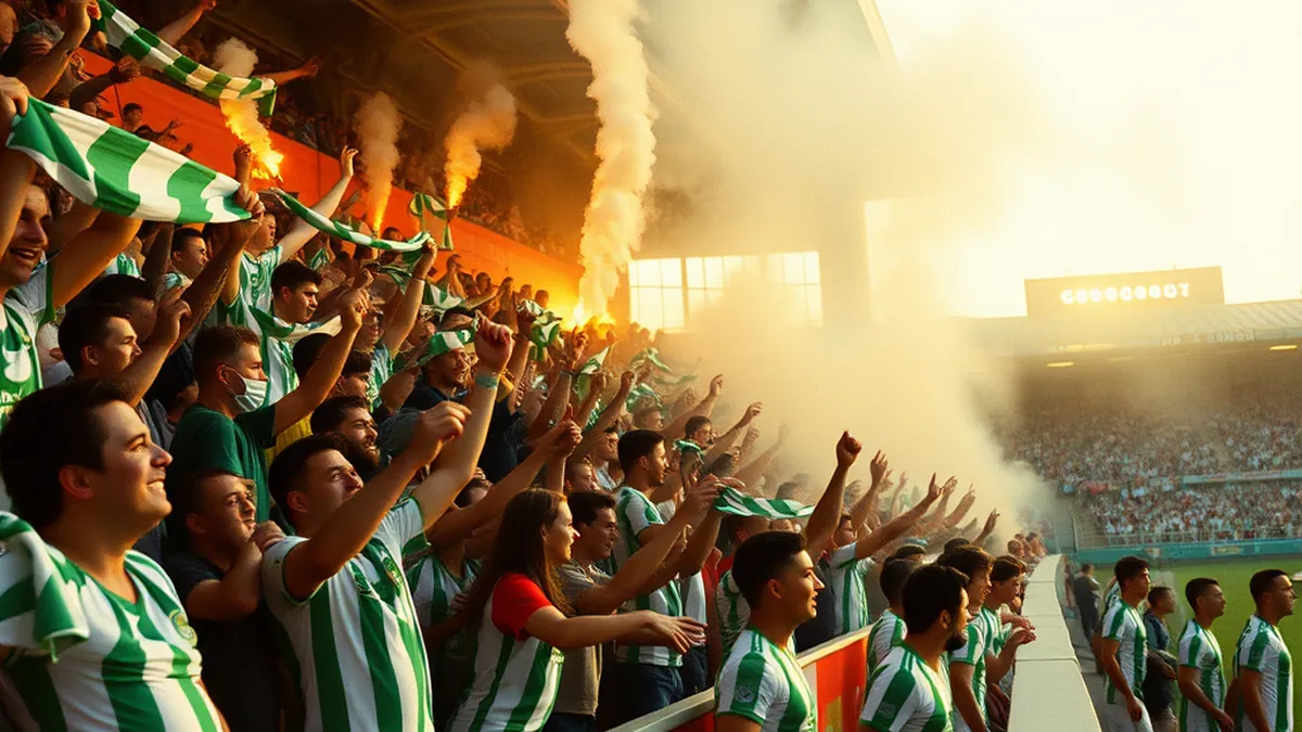 The Verdiblancos' Celebration: Supporter Rituals and Traditions